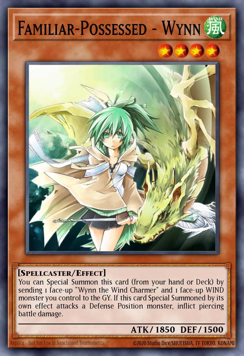 Familiar-Possessed - Wynn — Yu-Gi-Oh! card