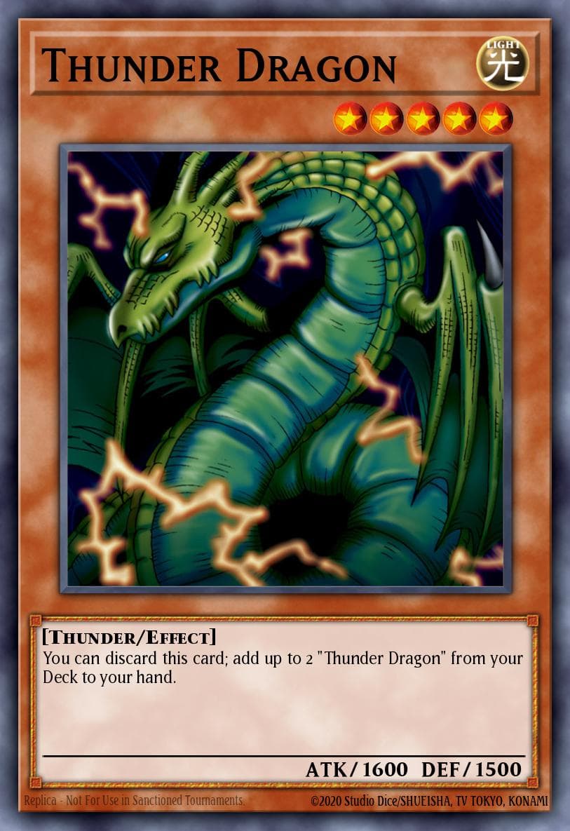Thunder Dragon — Yu-Gi-Oh! card