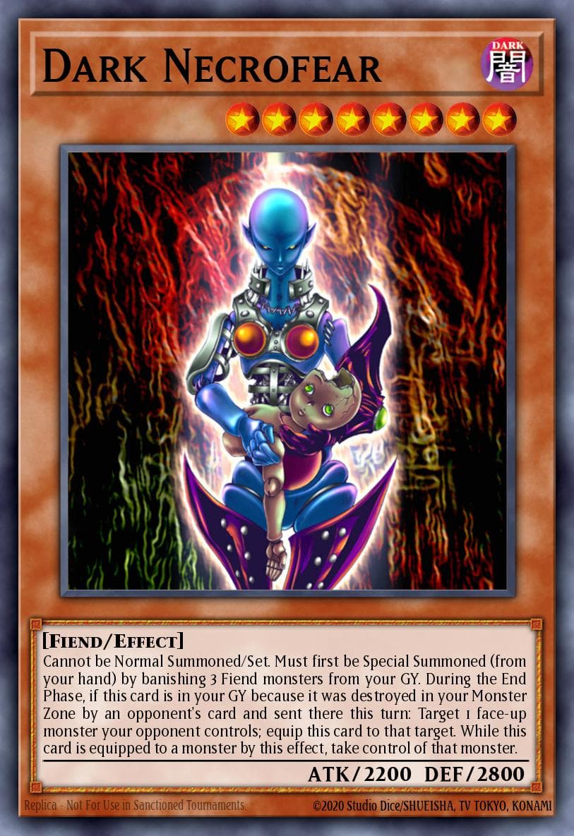 Dark Necrofear — Yu-Gi-Oh! card