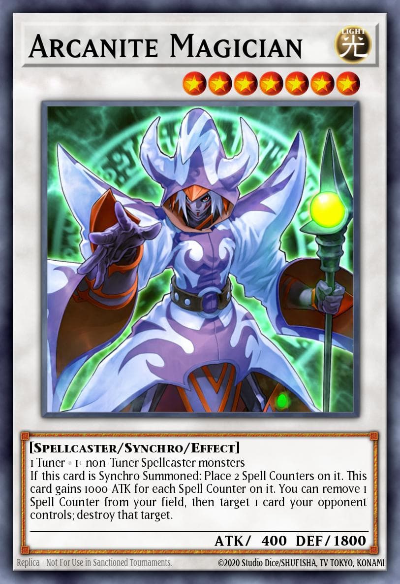 Arcanite Magician — Yu-Gi-Oh! card