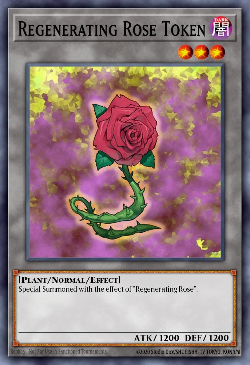 Regenerating Rose Token — ygo-unknown