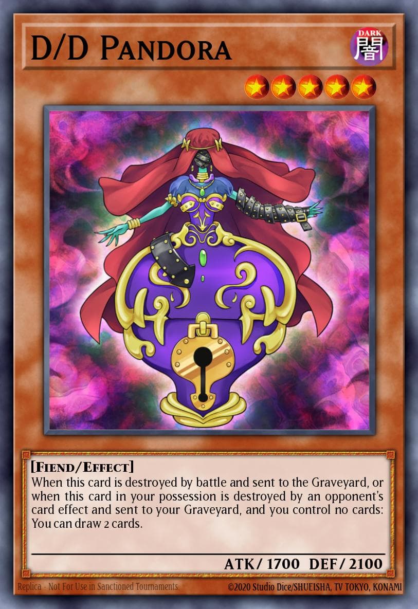 D/D Pandora — 2016 Mega-Tins Mega Pack Yu-Gi-Oh! card by KAZUKI TAKAHASHI