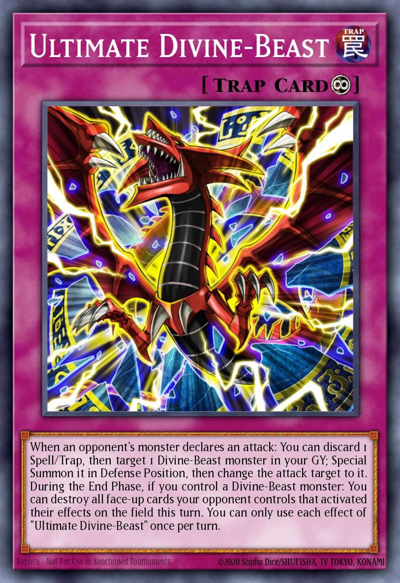 Ultimate Divine-Beast — Yu-Gi-Oh! card