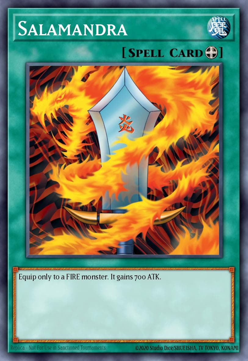 Salamandra — Yu-Gi-Oh! card