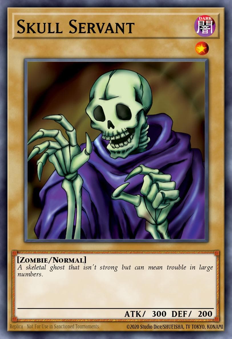 Skull Servant — Legend of Blue Eyes White Dragon (25th Anniversary Edition) Yu-Gi-Oh! card by Konami