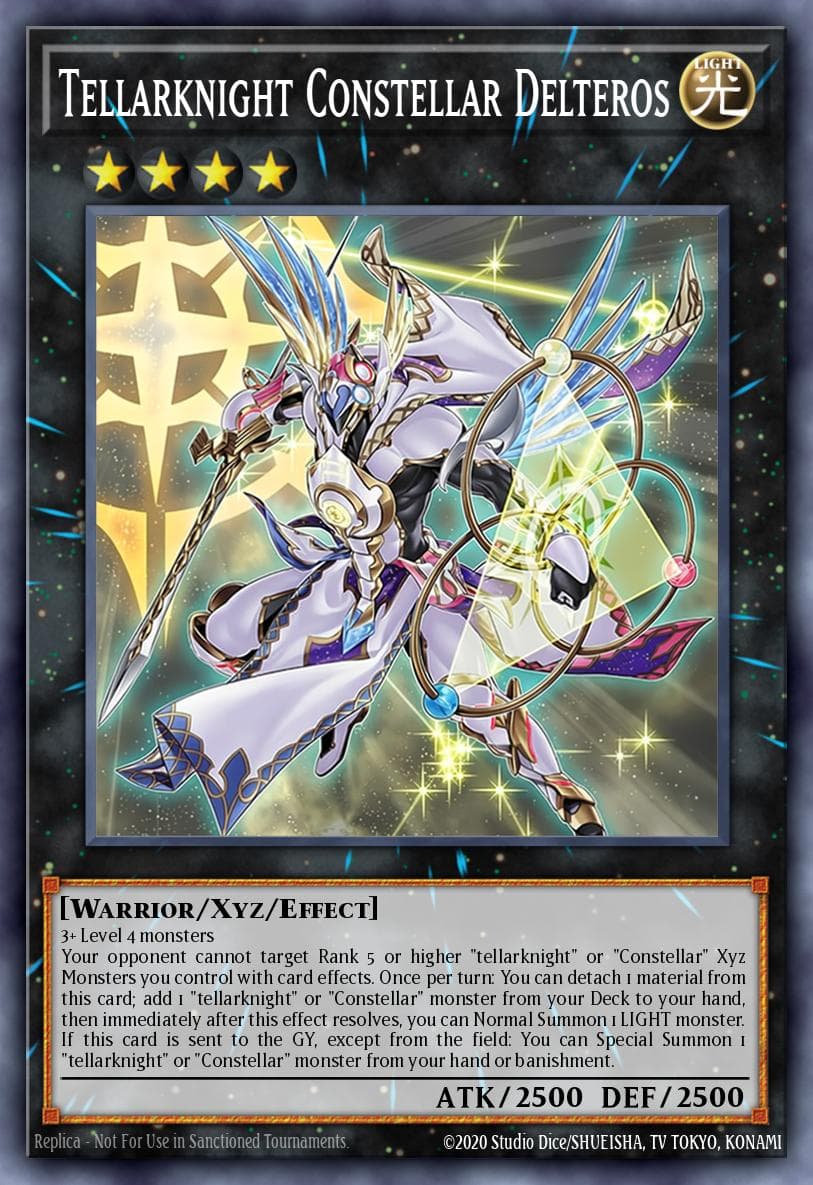 Tellarknight Constellar Delteros — ygo-unknown