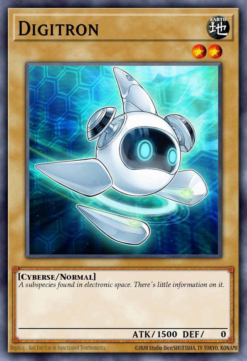 Digitron — Structure Deck: Cyberse Link Yu-Gi-Oh! card by KAZUKI TAKAHASHI