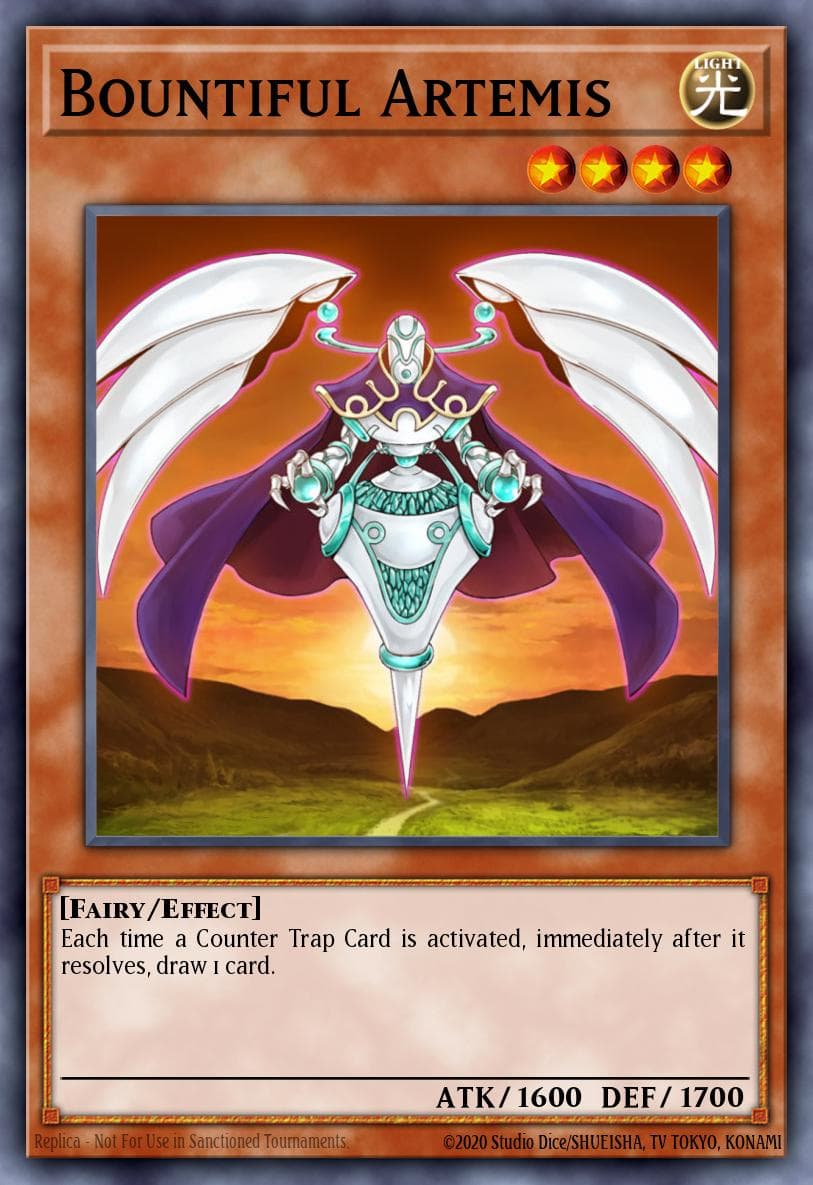 Bountiful Artemis — Dark Revelation Volume 4 Yu-Gi-Oh! card by KAZUKI TAKAHASHI