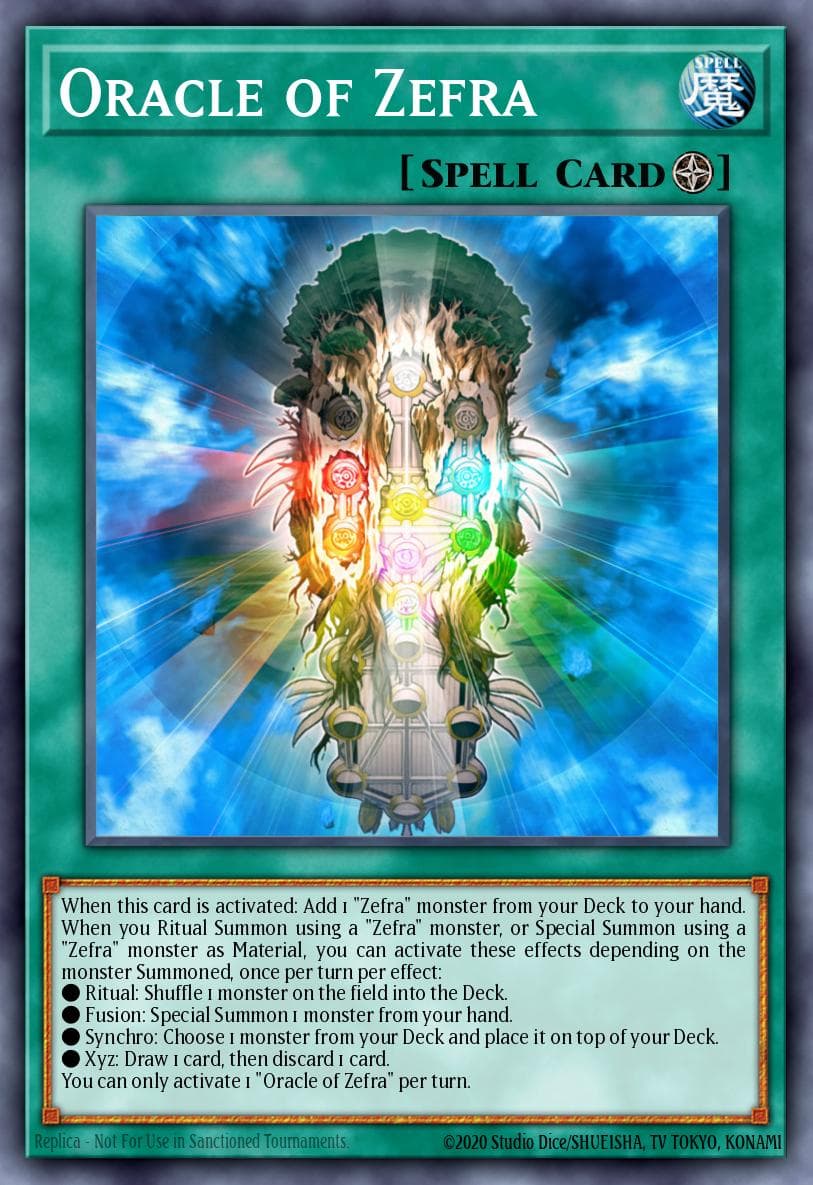 Oracle of Zefra — Yu-Gi-Oh! card
