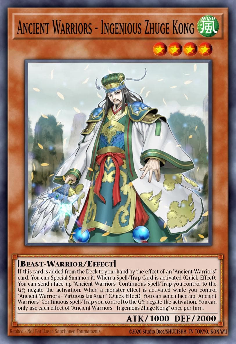 Ancient Warriors - Ingenious Zhuge Kong — Eternity Code