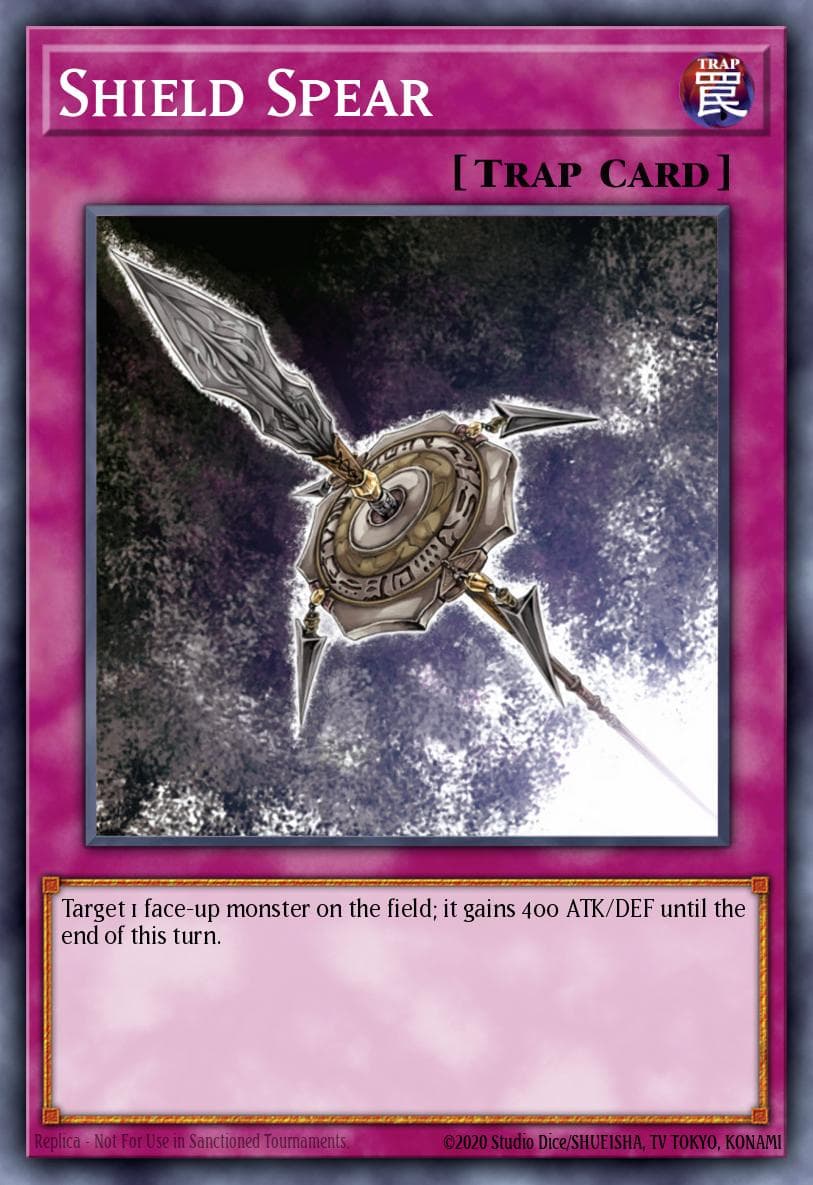 Shield Spear — Starter Deck: Dawn of the Xyz Yu-Gi-Oh! card by KAZUKI TAKAHASHI