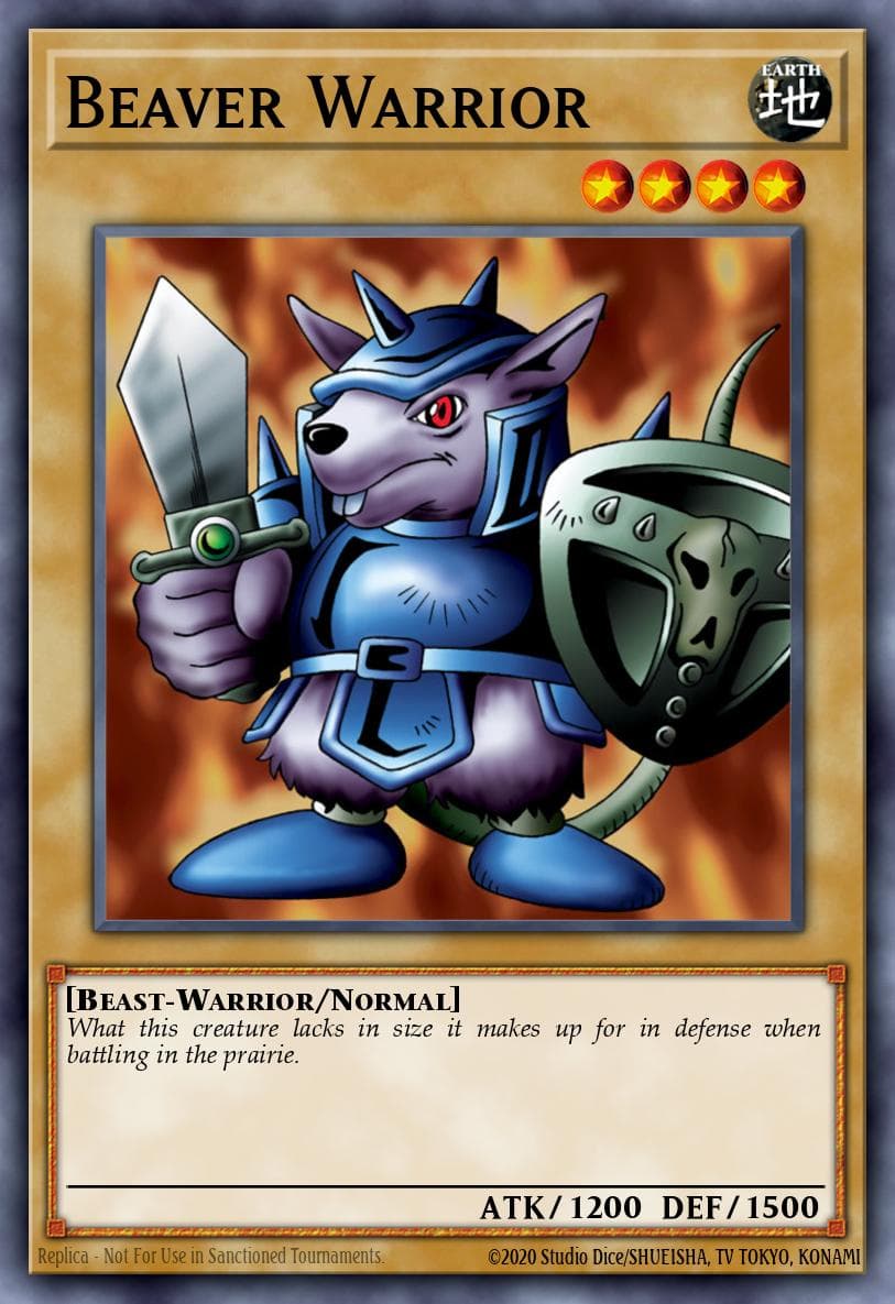 Beaver Warrior — King of Games: Yugi's Legendary Decks