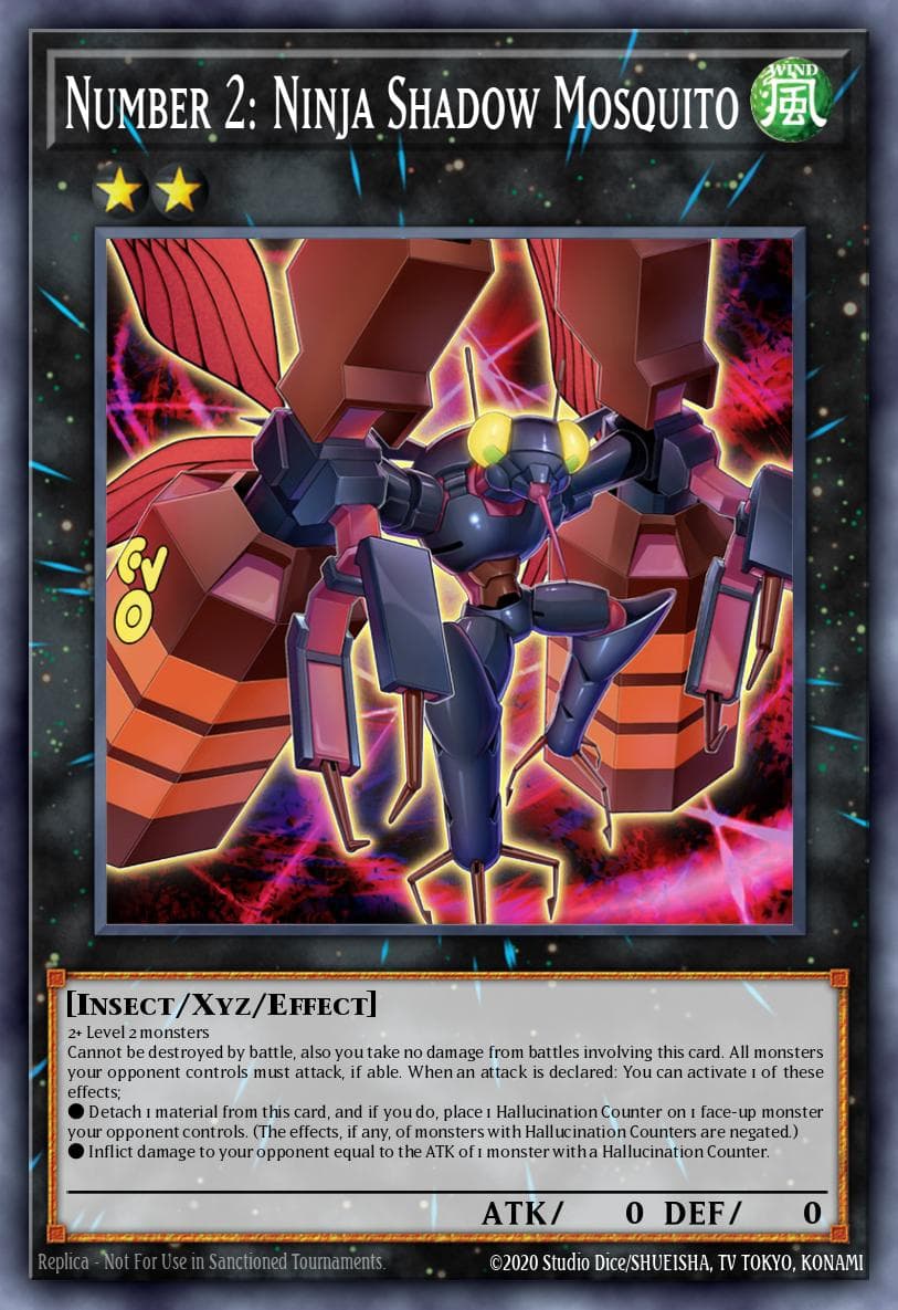 Number 2: Ninja Shadow Mosquito — 2025 Mega-Pack Tin