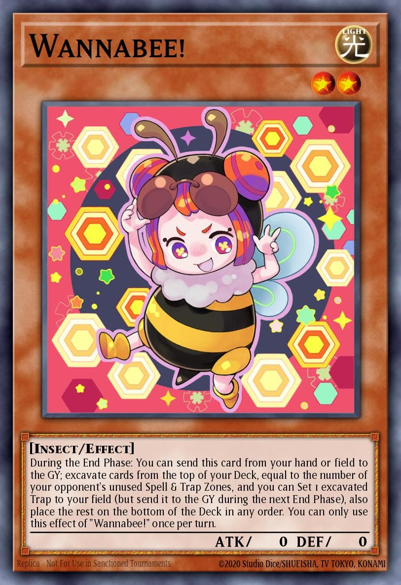 Wannabee! — Cyberstorm Access Yu-Gi-Oh! card by Studio Dice