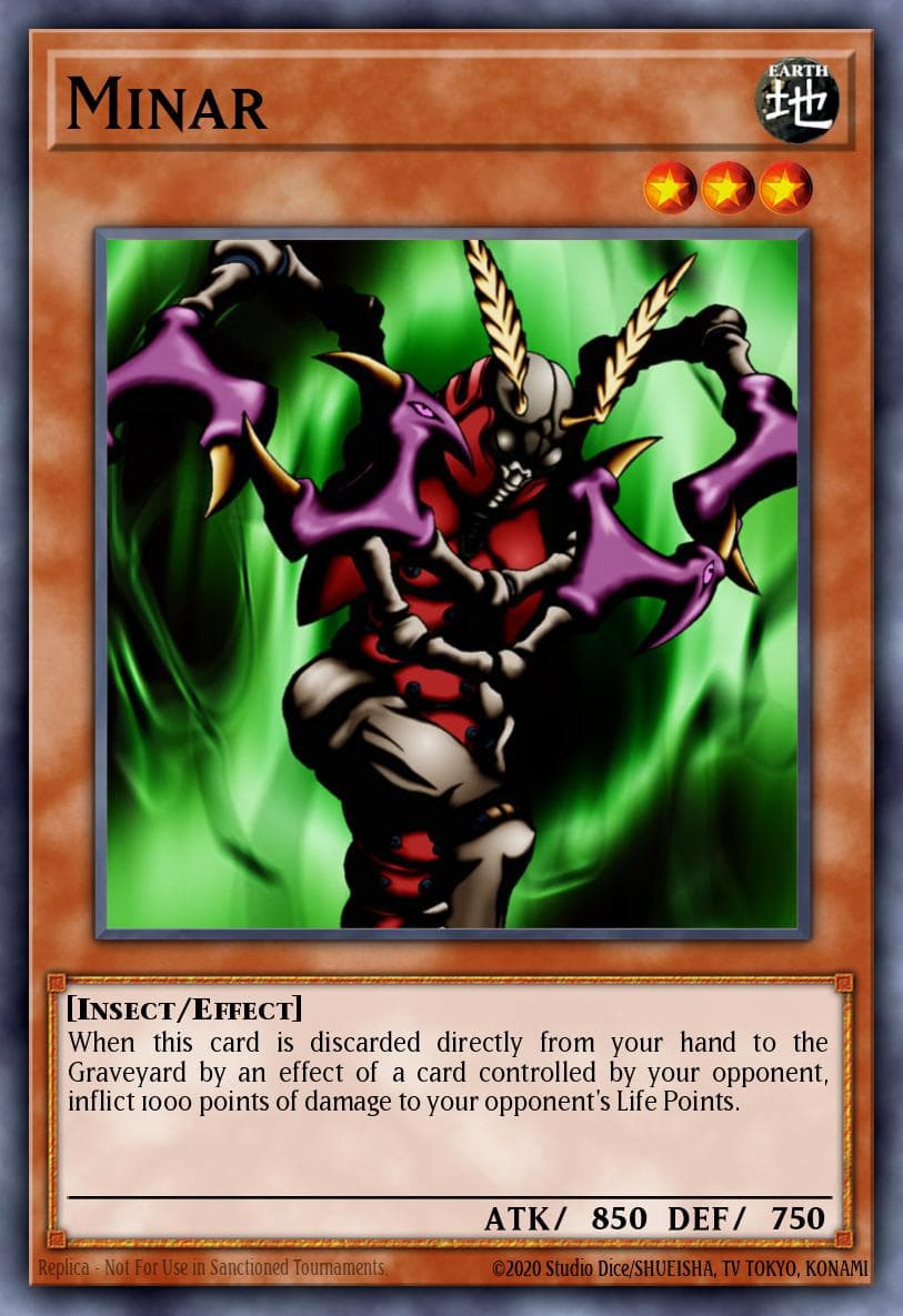 Minar — Dark Beginning 1 Yu-Gi-Oh! card by KAZUKI TAKAHASHI