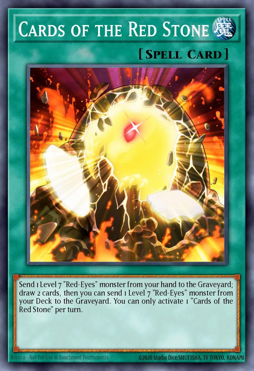 Cards of the Red Stone — Yu-Gi-Oh! card