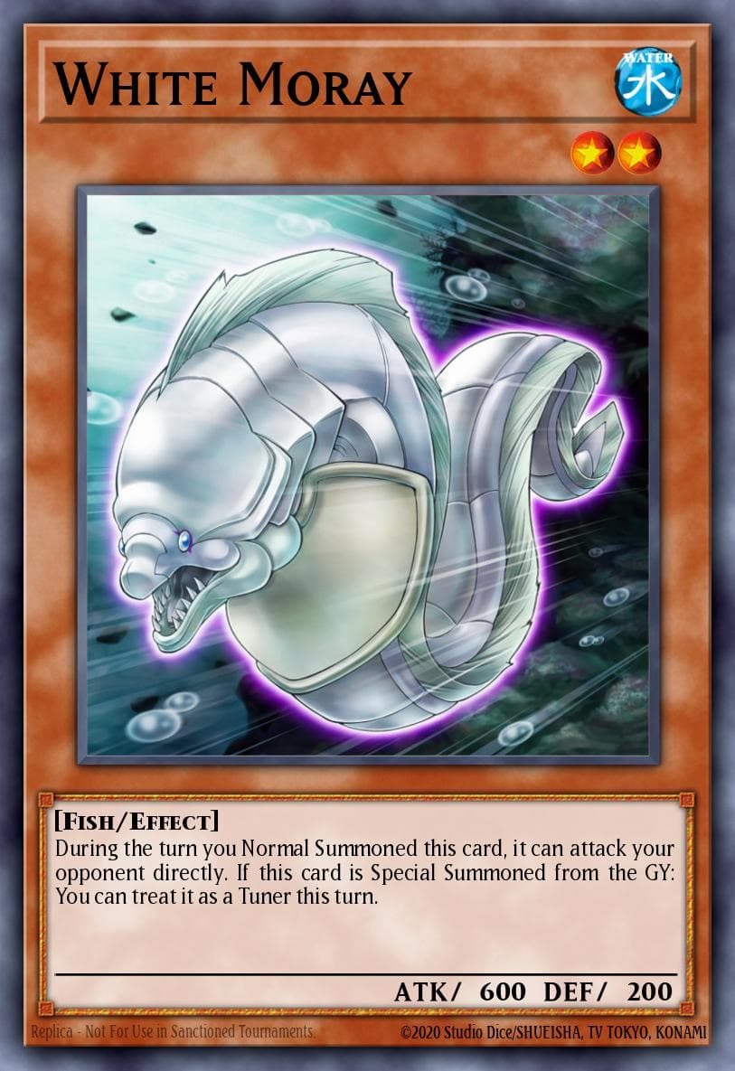 White Moray — Battles of Legend: Light's Revenge Yu-Gi-Oh! card by KAZUKI TAKAHASHI