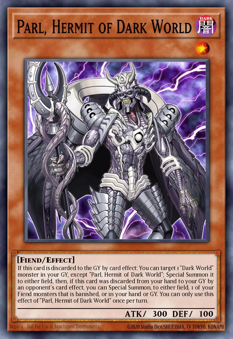 Parl, Hermit of Dark World — Yu-Gi-Oh! card