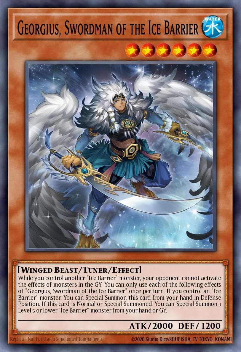 Georgius, Swordman of the Ice Barrier — Battles of Legend: Terminal Revenge