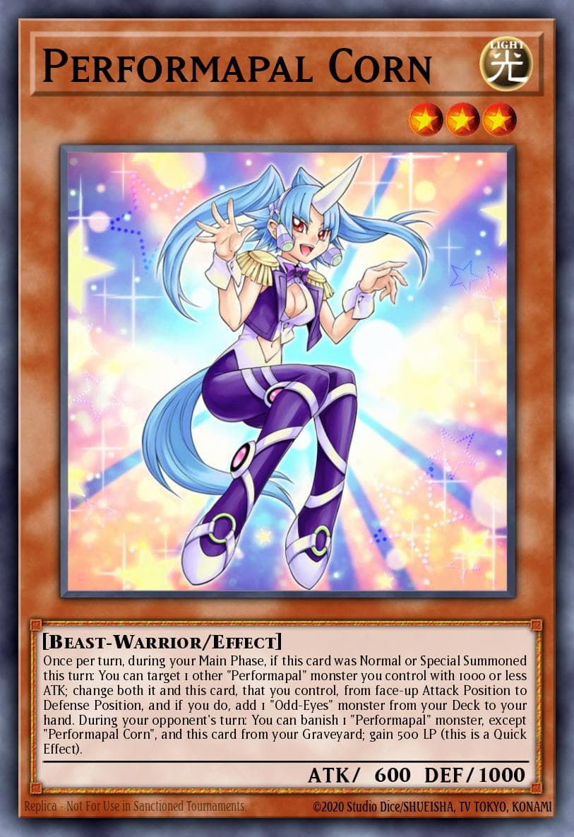 Performapal Corn — Dragons of Legend: Unleashed Yu-Gi-Oh! card by KAZUKI TAKAHASHI