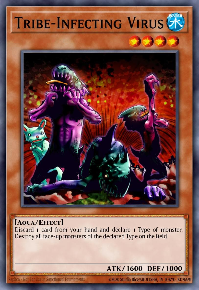 Tribe-Infecting Virus — Yu-Gi-Oh! card