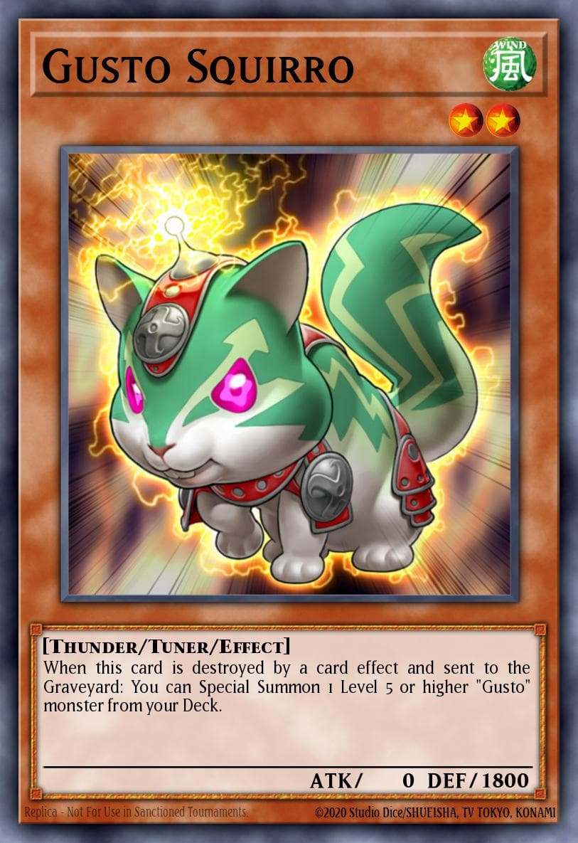 Gusto Squirro — Duel Terminal 6