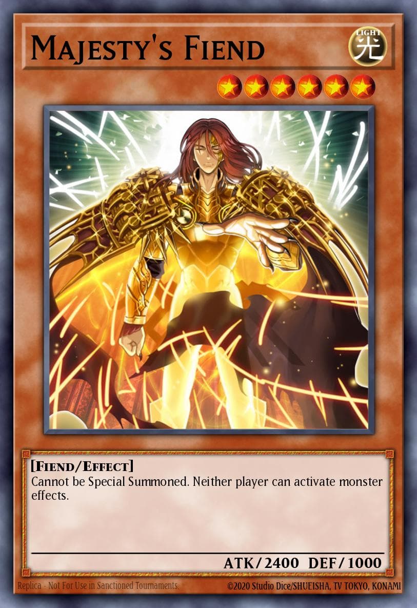 Majesty's Fiend — Yu-Gi-Oh! card