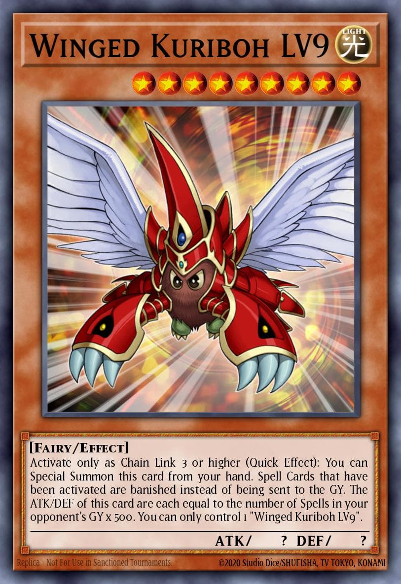 Winged Kuriboh LV9 — Ra Yellow Mega Pack