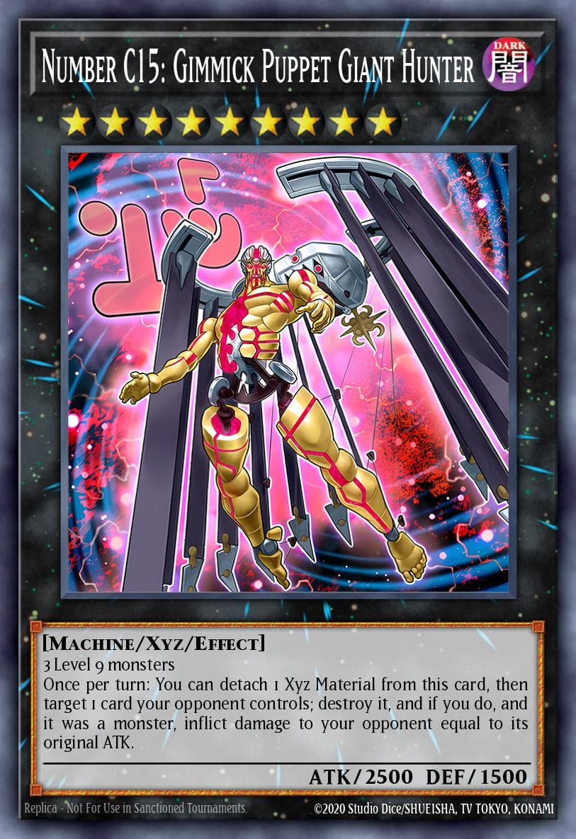 Number C15: Gimmick Puppet Giant Hunter — Legendary Duelists: Season 3