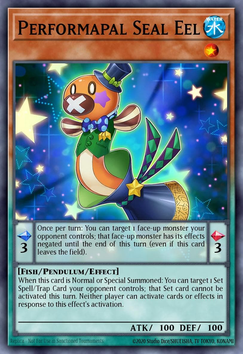 Performapal Seal Eel — 2017 Mega-Tin Mega Pack
