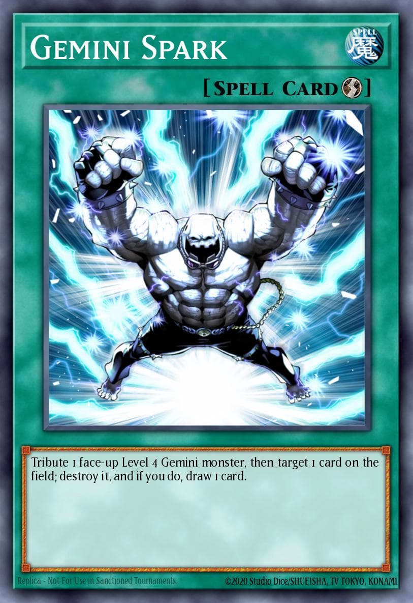 Gemini Spark — Turbo Pack: Booster Six Yu-Gi-Oh! card by KAZUKI TAKAHASHI