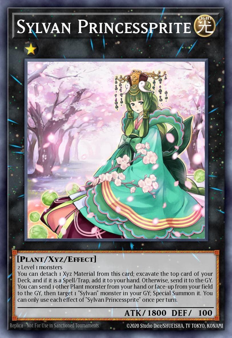 Sylvan Princessprite — Maximum Crisis Yu-Gi-Oh! card by KAZUKI TAKAHASHI