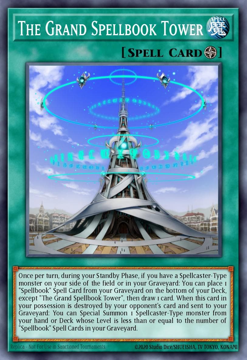 The Grand Spellbook Tower — Yu-Gi-Oh! card
