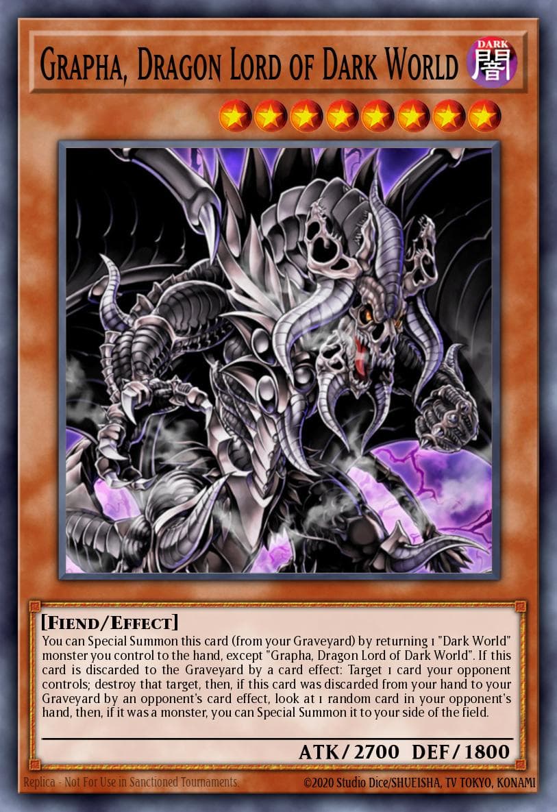 Grapha, Dragon Lord of Dark World — Yu-Gi-Oh! card