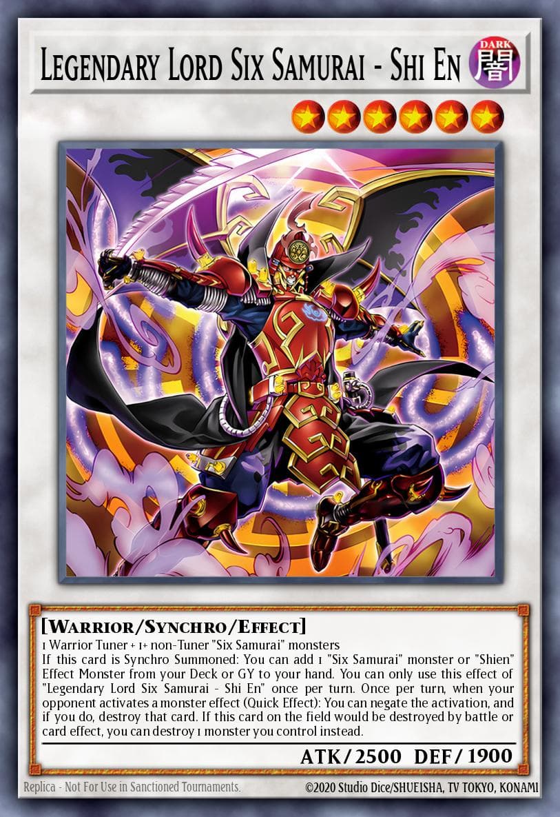 Legendary Lord Six Samurai - Shi En — 2025 Mega-Pack