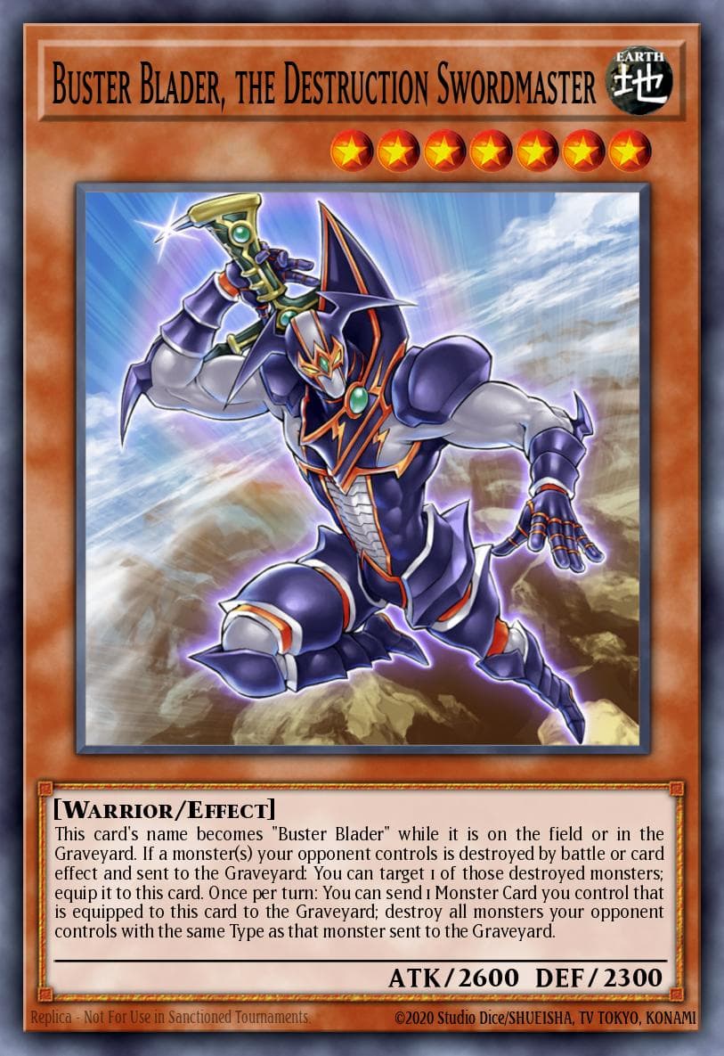 Buster Blader, the Destruction Swordmaster — Maximum Gold