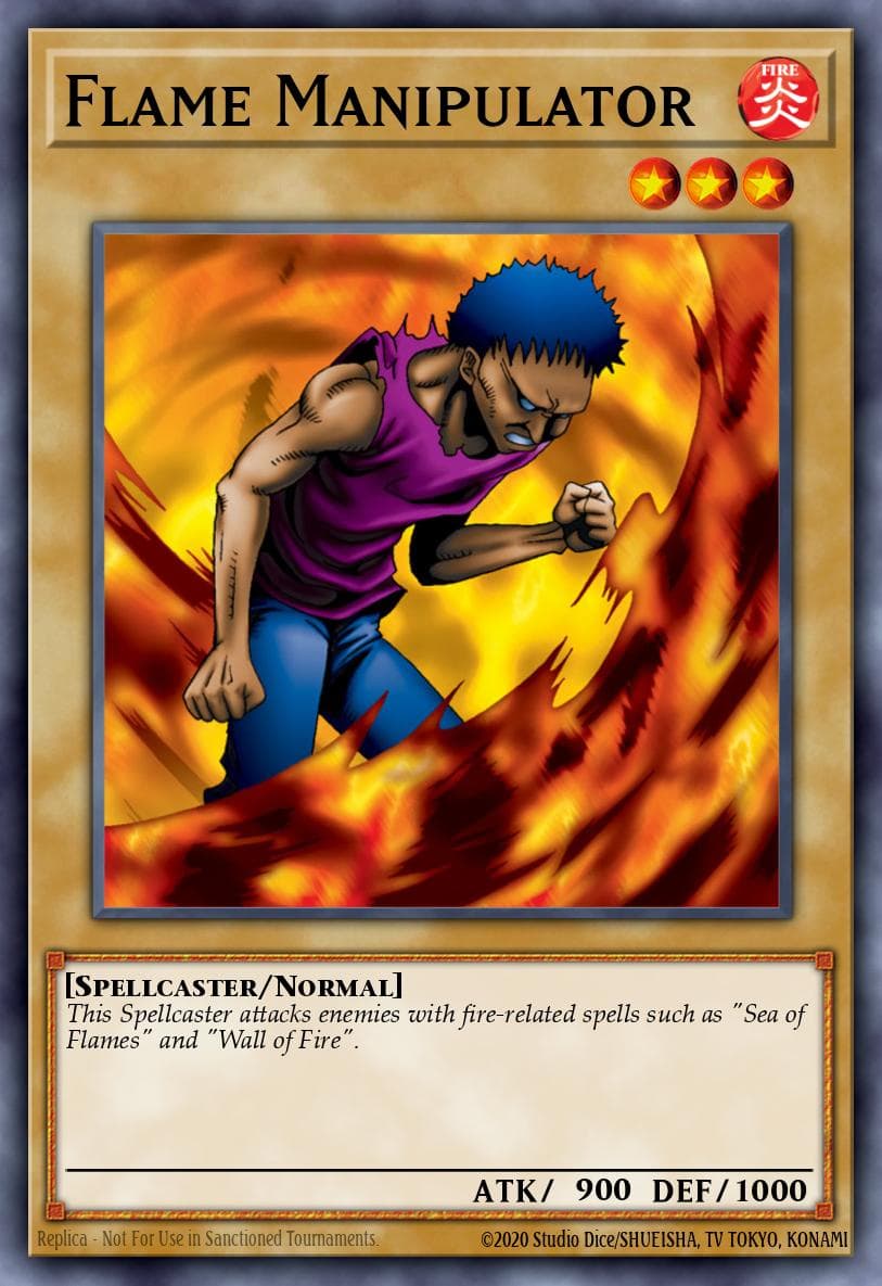 Flame Manipulator — Legend of Blue Eyes White Dragon (Worldwide English)