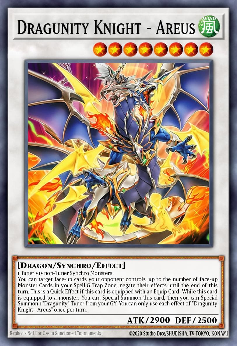 Dragunity Knight - Areus — ygo-unknown