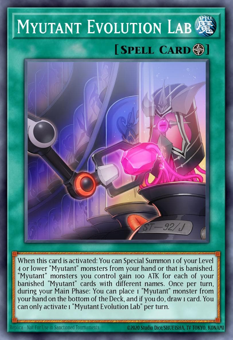 Myutant Evolution Lab — Phantom Rage