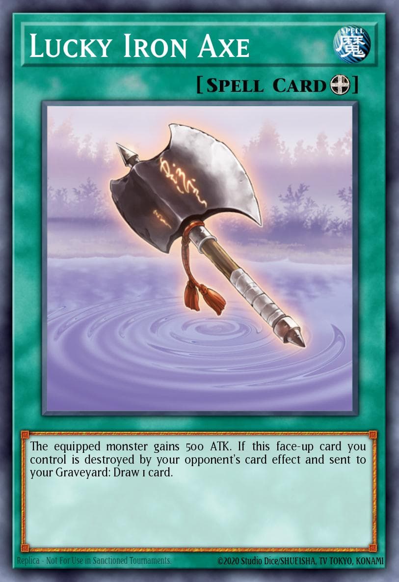 Lucky Iron Axe — Yu-Gi-Oh! card