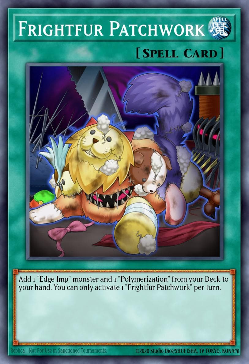 Frightfur Patchwork — Duel Power Yu-Gi-Oh! card by KAZUKI TAKAHASHI