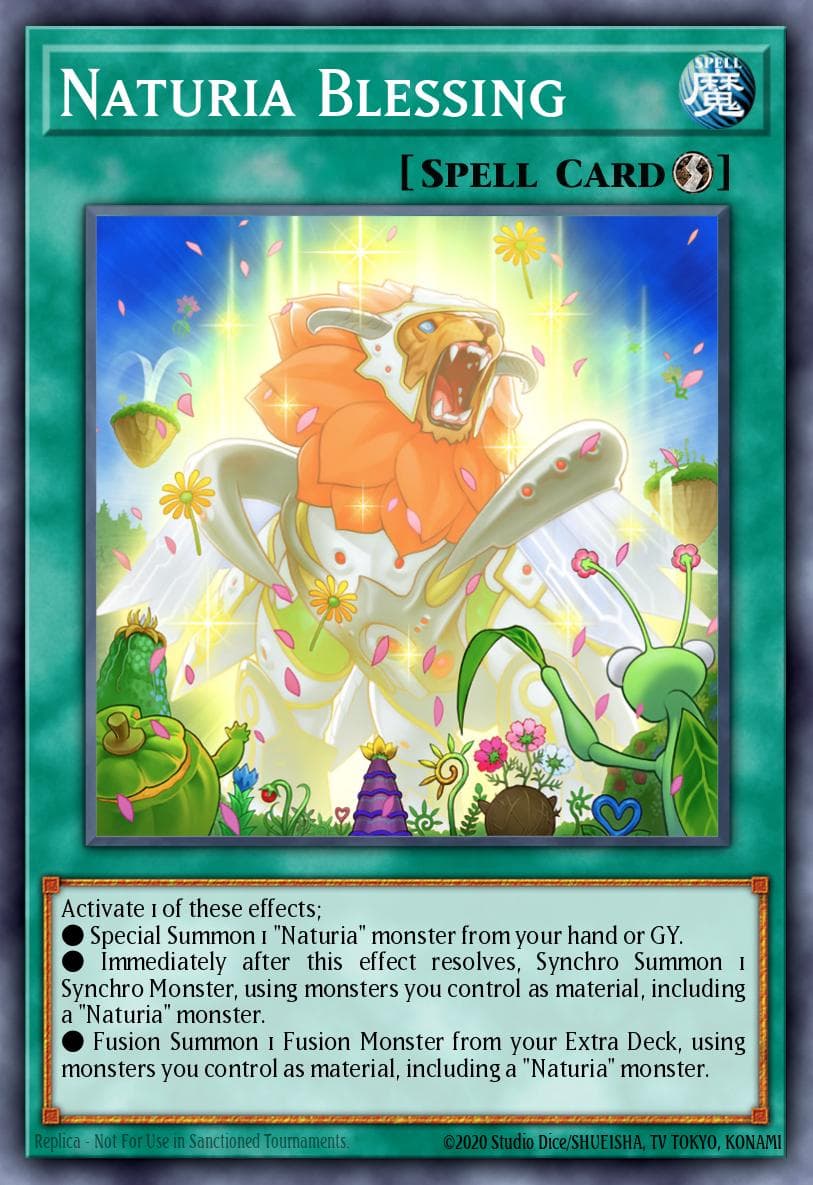 Naturia Blessing — 25th Anniversary Tin: Dueling Heroes Mega Pack