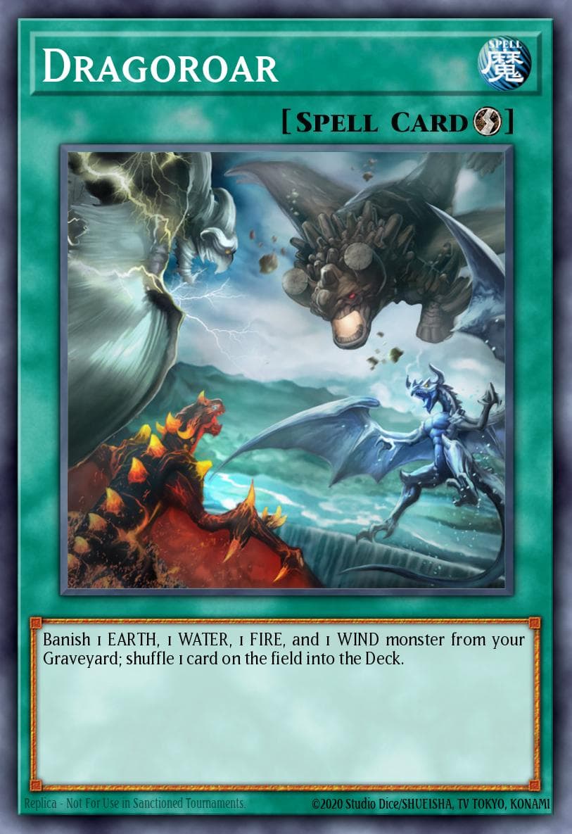 Dragoroar — World Superstars Yu-Gi-Oh! card by KAISU TAKAHASHI