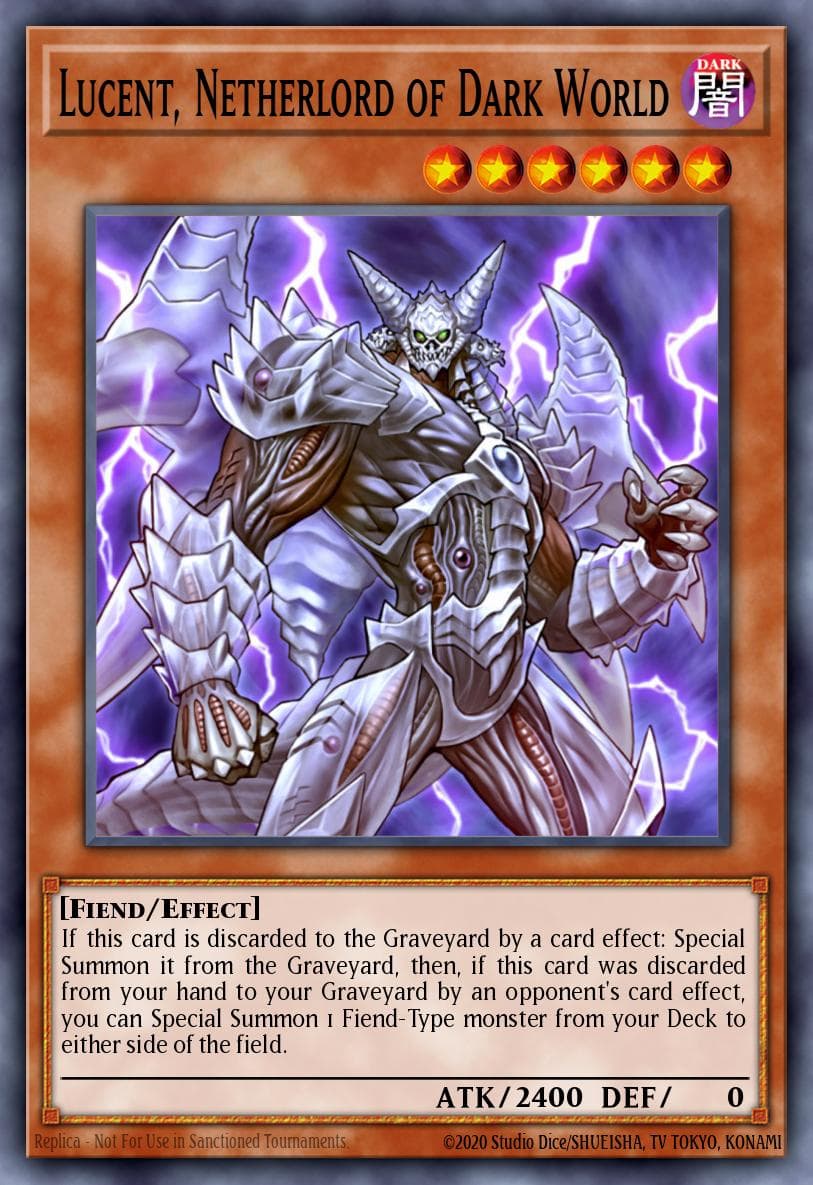 Lucent, Netherlord of Dark World — Yu-Gi-Oh! card