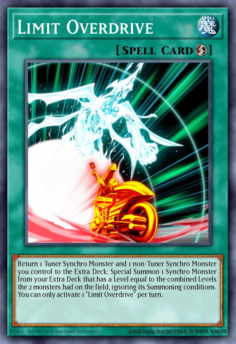 Limit Overdrive — Yu-Gi-Oh! card