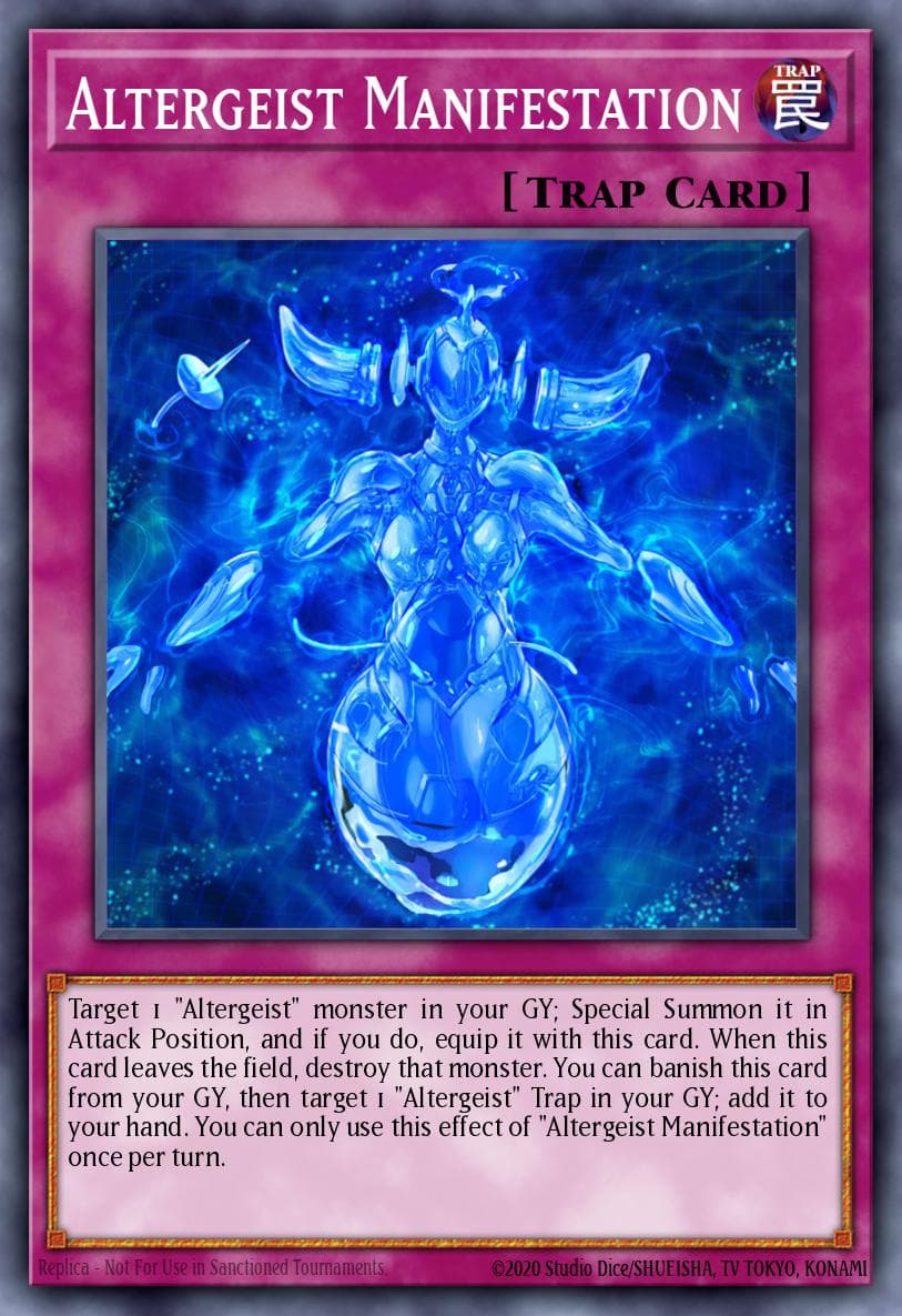 Altergeist Manifestation — 2018 Mega-Tins Mega Pack Yu-Gi-Oh! card by KAZUKI TAKAHASHI