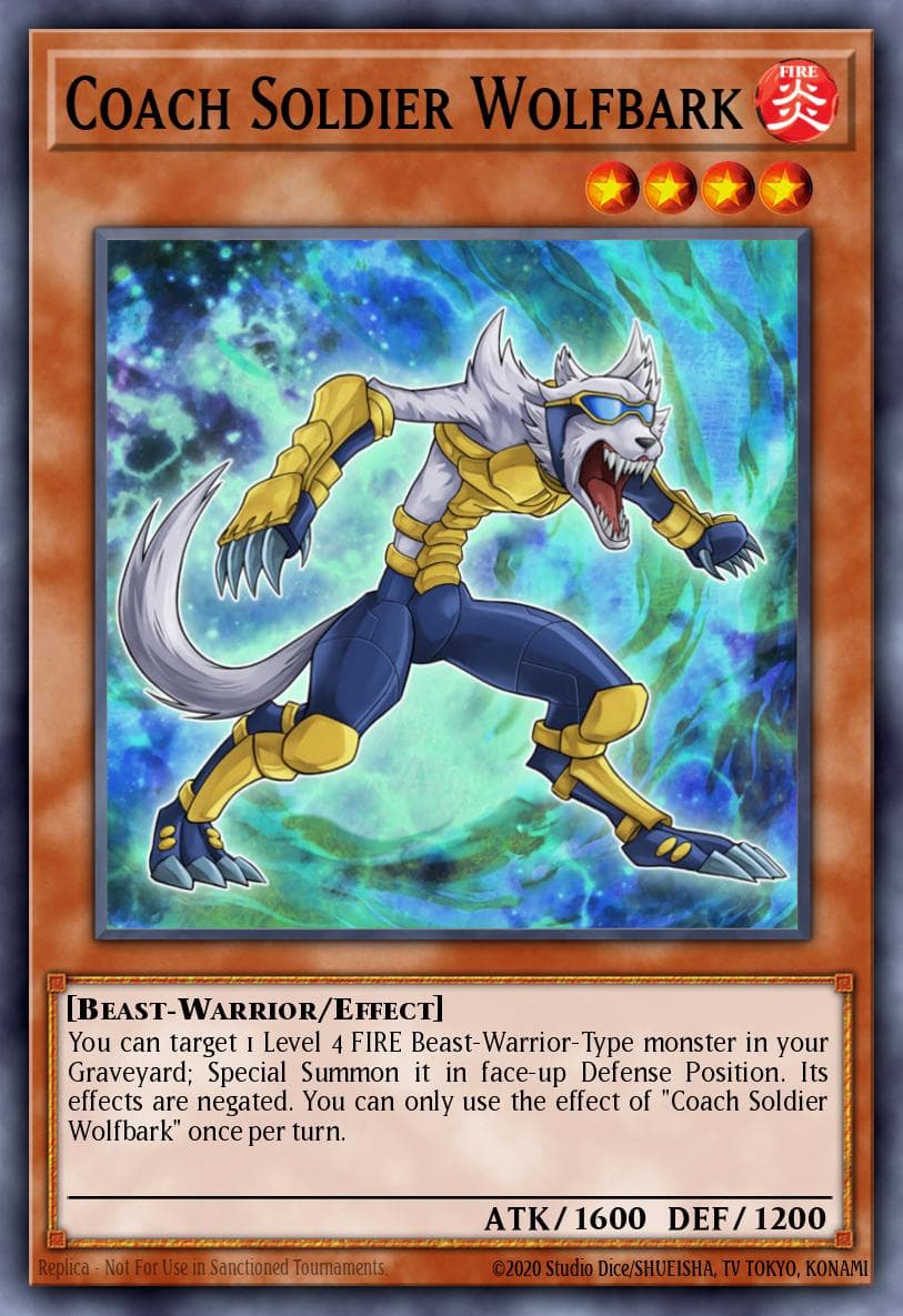 Coach Soldier Wolfbark — Maximum Gold