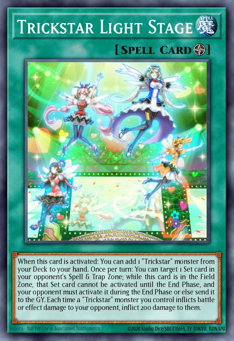 Trickstar Light Stage — Yu-Gi-Oh! card
