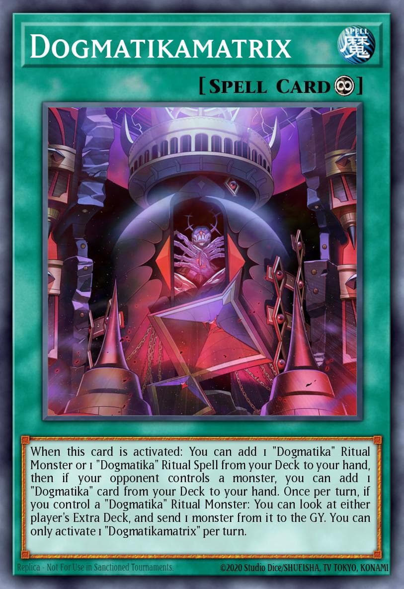 Dogmatikamatrix — Photon Hypernova Yu-Gi-Oh! card by Studio Dice/SHUEISHA, TV TOKYO, KONAMI