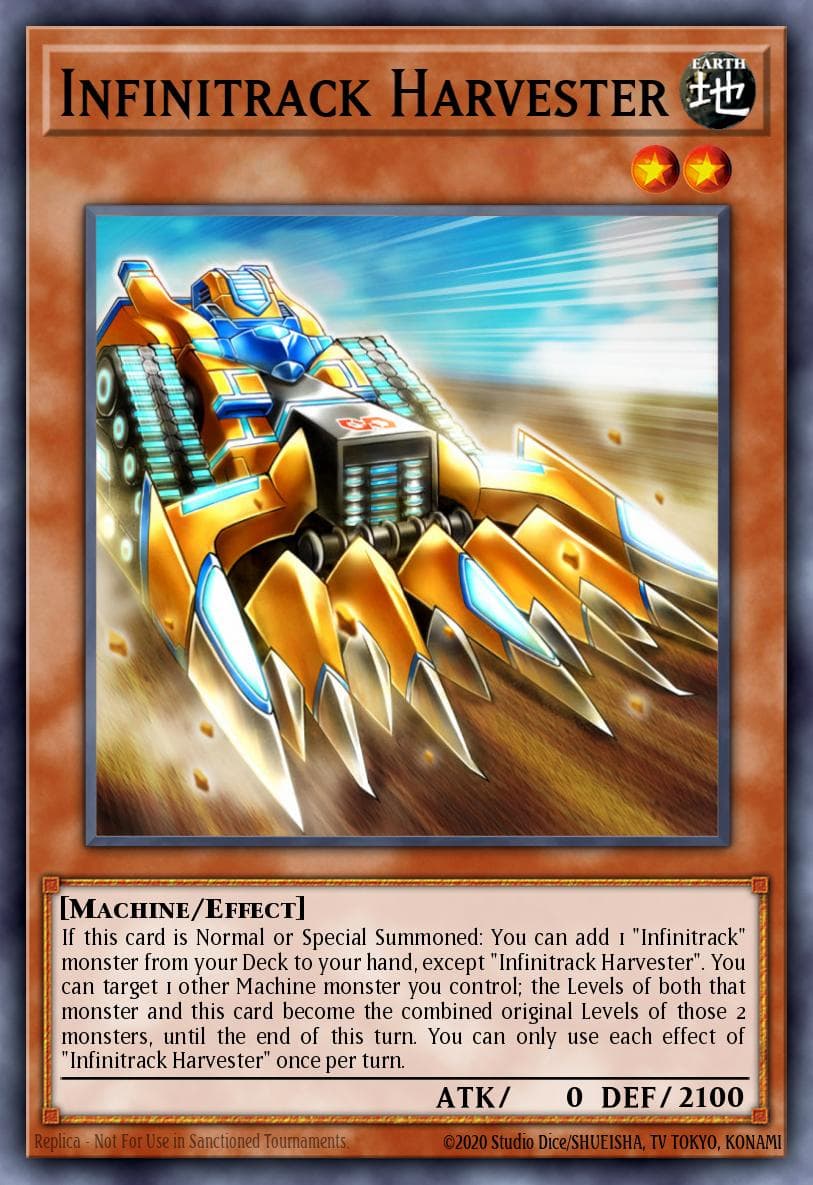 Infinitrack Harvester — Yu-Gi-Oh! card